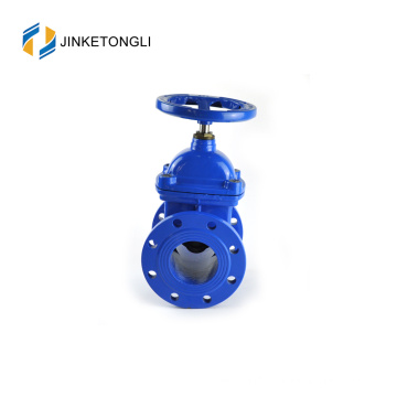 JKTLQB015 hdpe pipe ductile iron lever gate valve